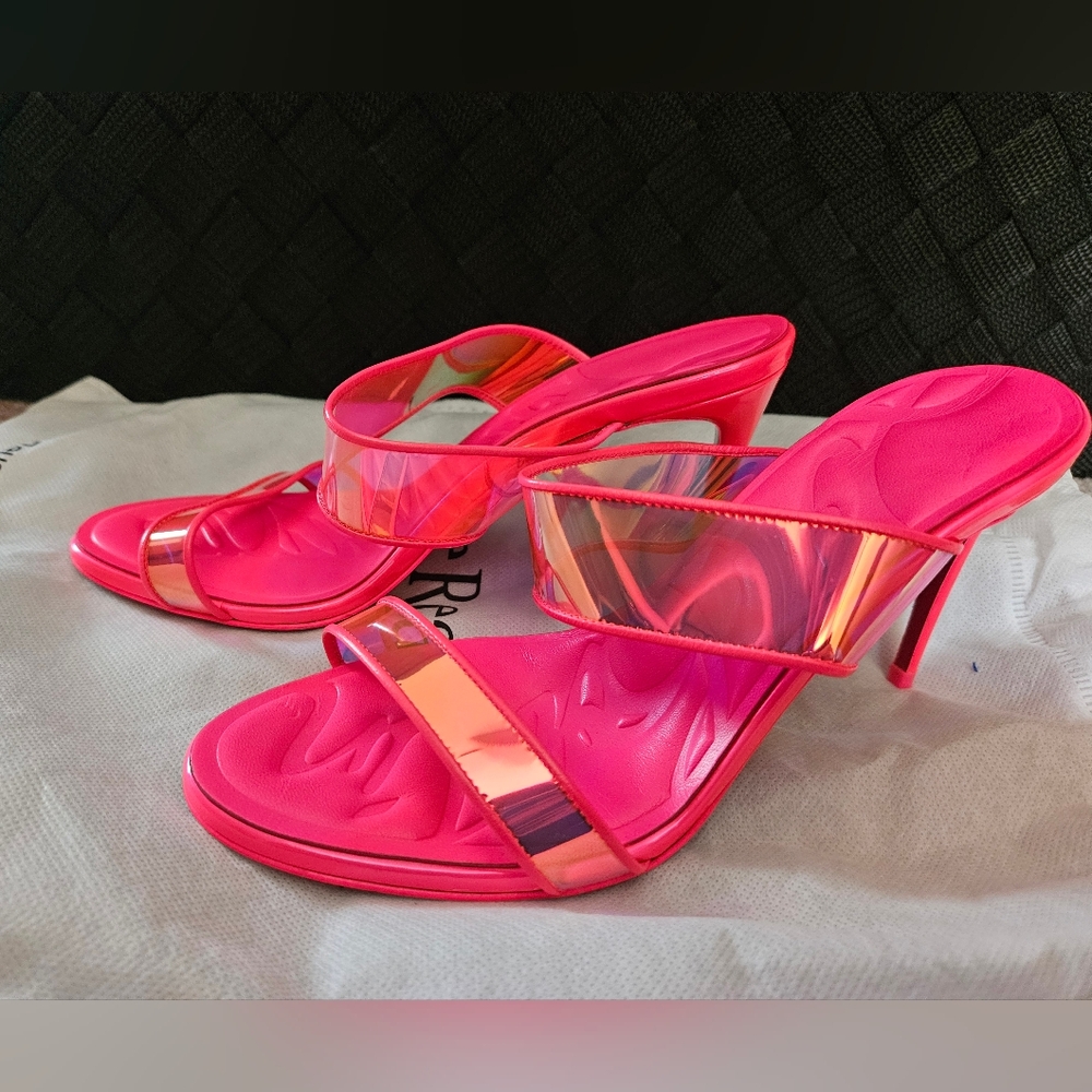 Christian Louboutin Just Loubi Fluorescent Pink